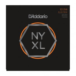 D'Addario NYXL1356W Nickel Wound, Medium Wound 3rd, 13-56