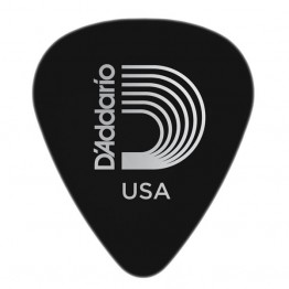 D'Addario 1CBK4-10 Black Celluloid Guitar Picks, 10 pack, Medium