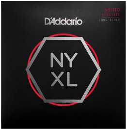 D'Addario NYXL55110 NYXL Bass Set Long Scale, Heavy, 55-110