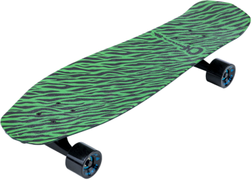 Charvel® Neon Green Bengal Skateboard by Aluminati®