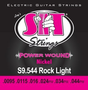 SIT Strings S9.544 Power Wound Electric Rock Light, 9.5-44