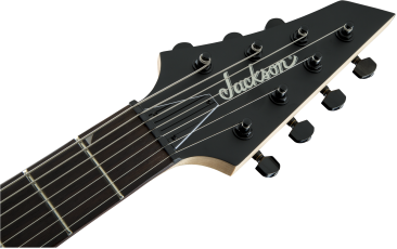 Jackson S Series Dinky™ Arch Top JS22-7 DKA HT, Amaranth Fingerboard, Satin Black, 7-String