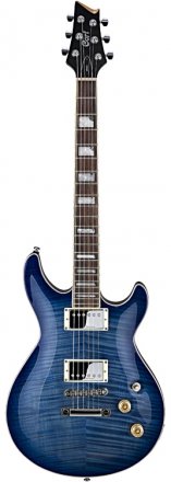 Cort M600BB M Series M600 Electric Guitar, Bright Blue