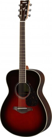 Yamaha FS830TBS Natural Small Body Acoustic Guitar,Tobacco Brown Sunburst