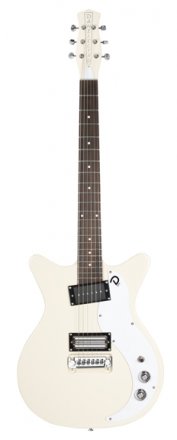 Danelectro 59X Double Cutaway Electric Guitar, Cream
