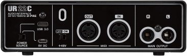 Steinberg UR22C 2x2 USB 3.0 Audio Interface with Cubase AI and Cubasis LE