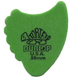 Dunop 414R.88 Tortex Fin Picks, .88mm, 72 Pack
