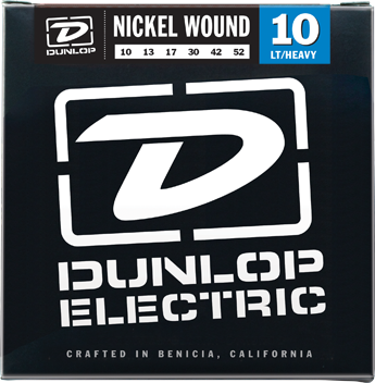 Dunlop DEN1052 Nickel Plated Steel Guitar Strings 10-52