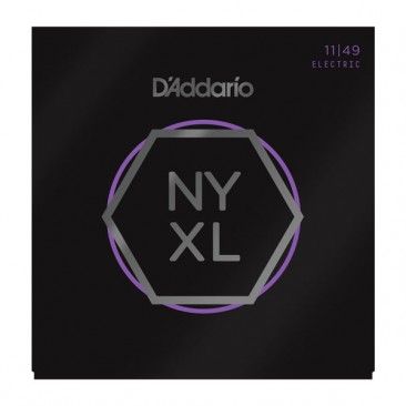D'Addario NYXL1149 Nickel Wound Electric Strings, Medium, 11-49