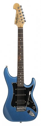 Washburn S2HMBL Sonamaster Series Electric Guitar, Metallic Blue