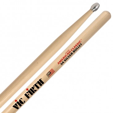 Vic Firth American Classic Silver Bullet, Aluminum Tip, 5ASB