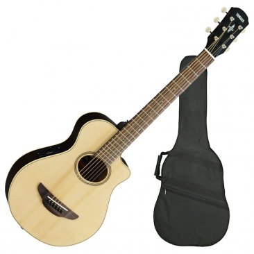 Yamaha APX Thinline A/E Cutaway 3/4 Size Guitar, Natural