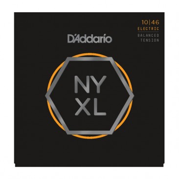 D'Addario NYXL1046BT Nickel Wound, Balanced Tension, 10-46