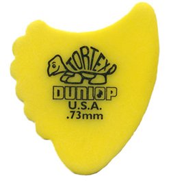 Dunop 414R.73 Tortex Fin Picks, .73mm, 72 Pack