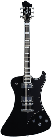 Hagstrom Fantomen Solid Body Electric Guitar, Black