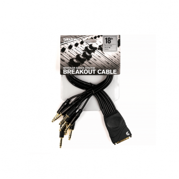 D'Addario PW-TRSB-01 Modular Snake TRS Breakout cables