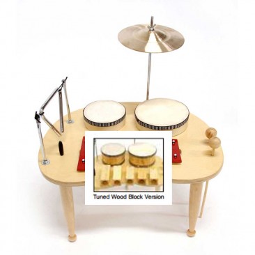 Little Legends LMCPS200 Child’s Percussion Desk Set - Tuned Wood Block