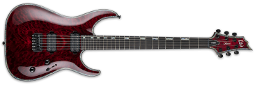 ESP LTD H-1001 Electric Guitar, See-Thru Black Cherry