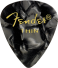 Fender 351 Shape Premium Celluloid Picks, Black Moto, Thin, 12-Pack