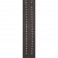 Planet Waves 25PRF01 Vented Leather Guitar Strap, Black Rows
