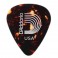 D'Addario 1CSH4-10 Shell-Color Celluloid Guitar Picks, 10 pk, Medium