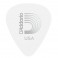 D'Addario 1CWH4-10 White Celluloid Guitar Picks, 10 pack, Medium