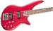 Jackson JS Series Spectra Bass JS3, Laurel Fingerboard, Metallic Red