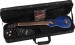 Washburn RO10STBLK-A-U Travel Guitar - Transparent Blue