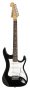 Washburn S1B-A-U Sonamaster Series Electric Guitar, Black