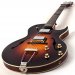 The Loar Archtop Thinbody Cutaway Guitar with Dual Humbuckers