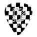 D'Addario 1CCB7-10 Checkerboard Celluloid Picks, 10 pk, Ex-Hvy