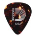 D'Addario 1CSH2-25 Shell-Color Celluloid Guitar Picks, 25 pack, Light