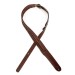 D'Addario L25S1501 Braided Leather Guitar Strap, Brown