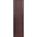 D'Addario L25W1404 2.5" Leather Strap, Embossed Weave, Brown