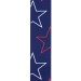 D'Addario P20W1503 Polyester Guitar Strap, Stars & Stripes